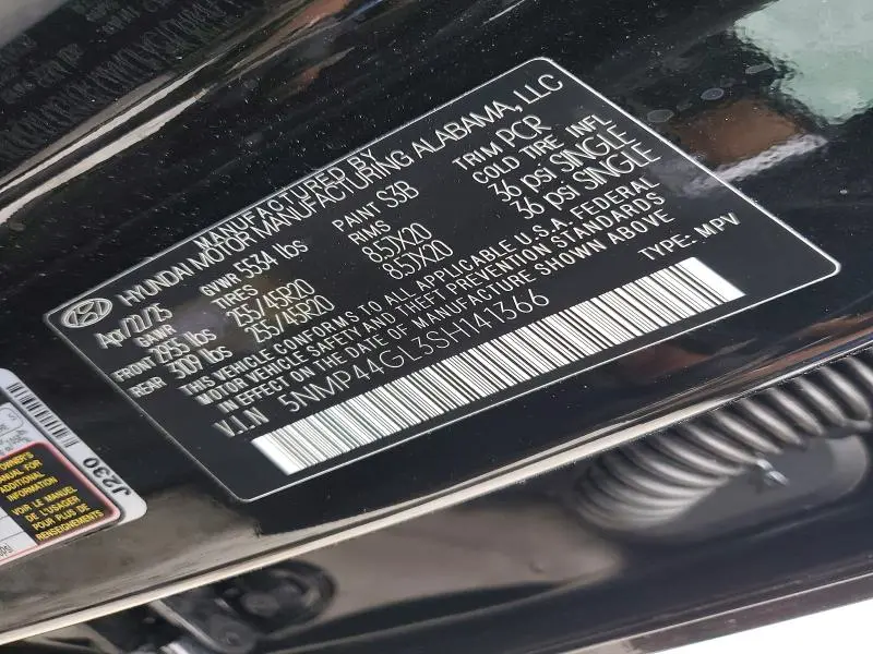 2025 HYUNDAI SANTA FE LIMITED  