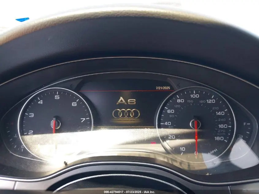 2013 AUDI A6 3.0T PREMIUM