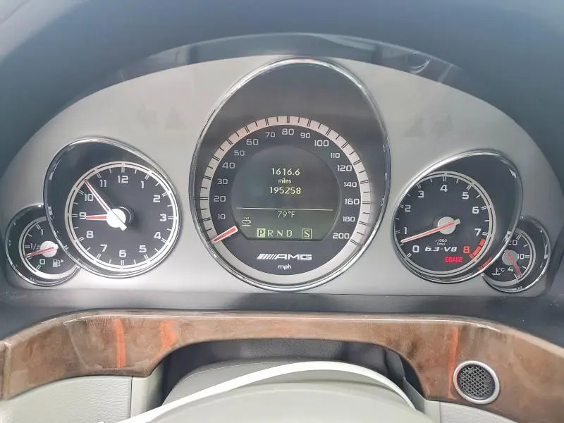 2010 MERCEDES-BENZ E 63 AMG  