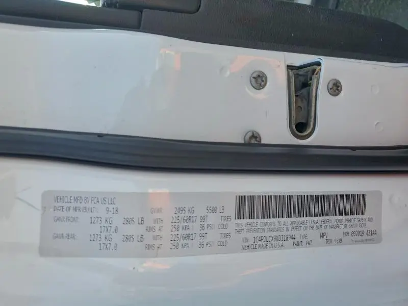 2019 JEEP CHEROKEE LATITUDE  