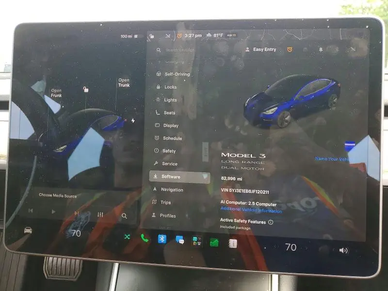 2018 TESLA MODEL 3   