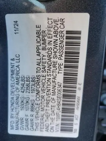 2025 HONDA CIVIC SPORT  