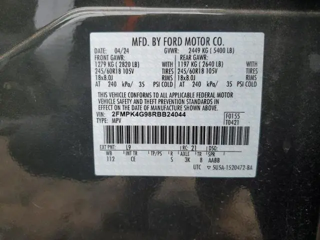 2024 FORD EDGE SE  