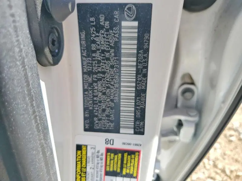 2024 LEXUS ES 350 BASE  