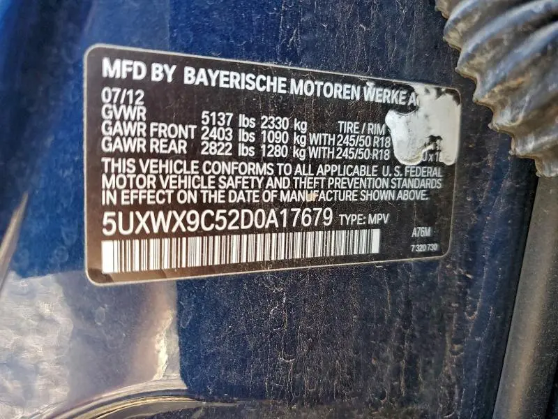 2013 BMW X3 XDRIVE28I  