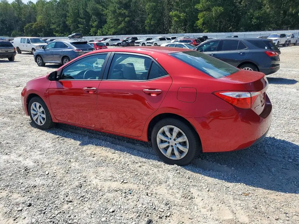 2016 TOYOTA COROLLA LE  