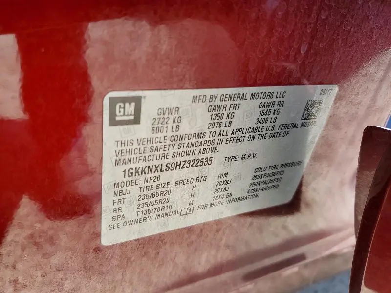 2017 GMC ACADIA DENALI  