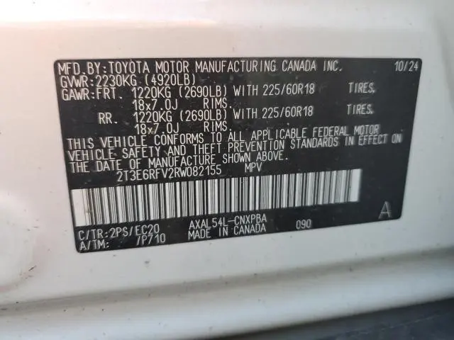 2024 TOYOTA RAV4 XSE  