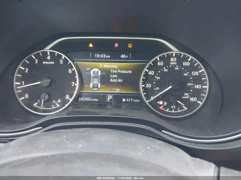 2016 NISSAN MAXIMA 3.5 SV