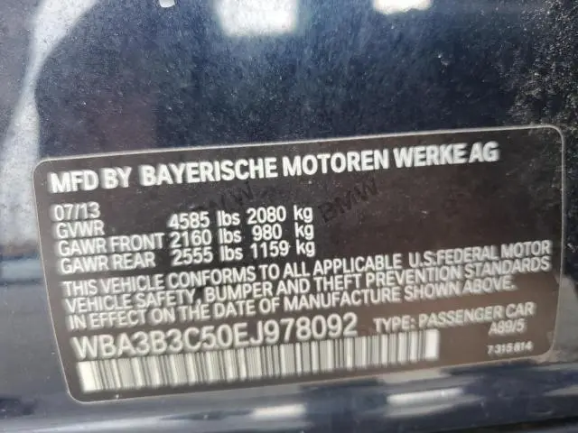 2014 BMW 328 XI  
