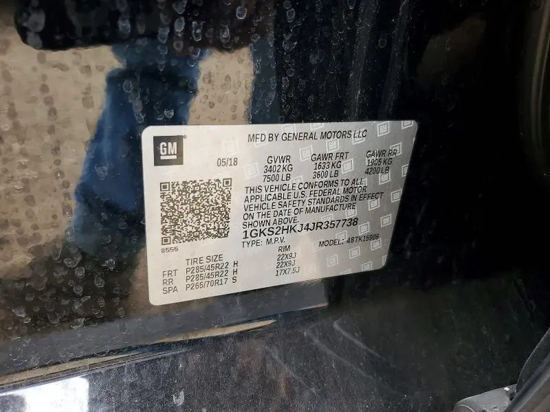 2018 GMC YUKON XL DENALI  