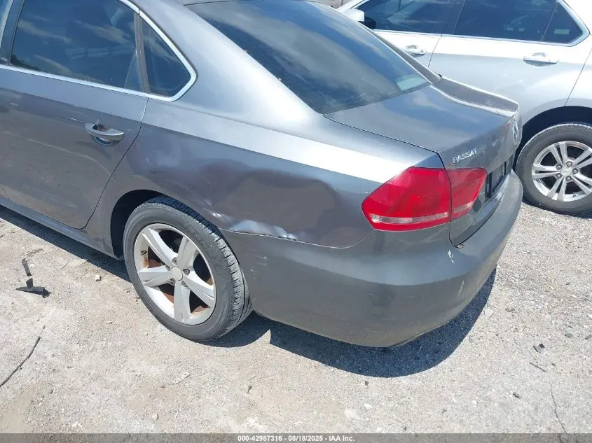 2012 VOLKSWAGEN PASSAT 2.5L SE