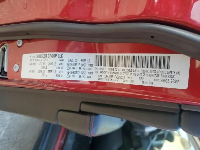 2015 JEEP CHEROKEE TRAILHAWK  