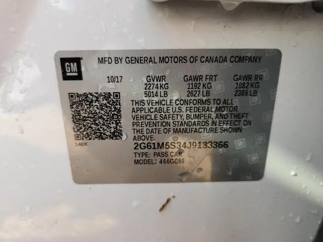 2018 CADILLAC XTS LUXURY  