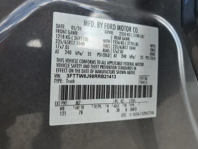 2024 FORD MAVERICK XLT  