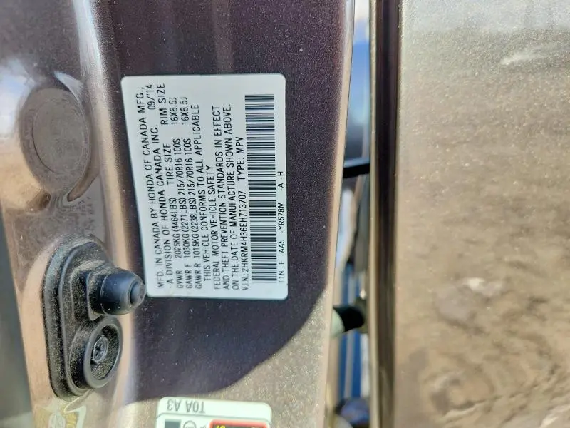 2014 HONDA CR-V LX  