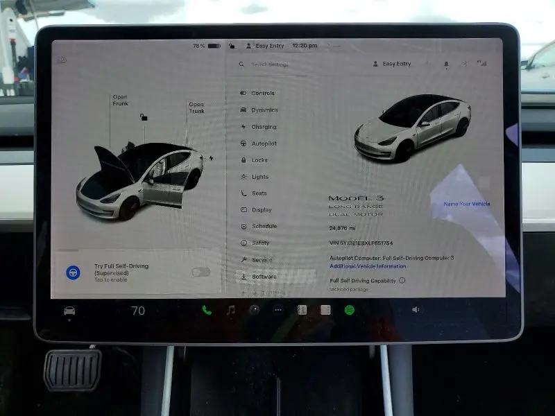 2020 TESLA MODEL 3   