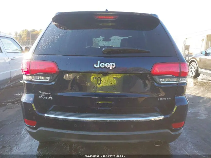 2017 JEEP GRAND CHEROKEE LIMITED 4X4