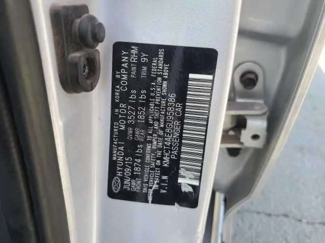 2016 HYUNDAI ACCENT SE