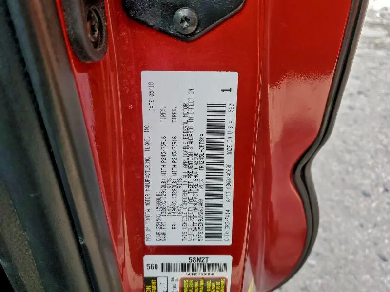 2018 TOYOTA TACOMA ACCESS CAB  