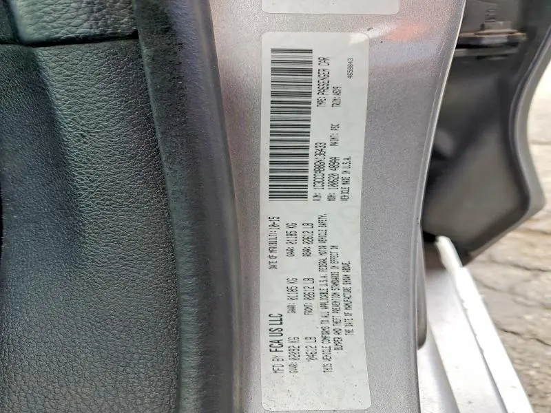 2016 CHRYSLER 200 LIMITED  