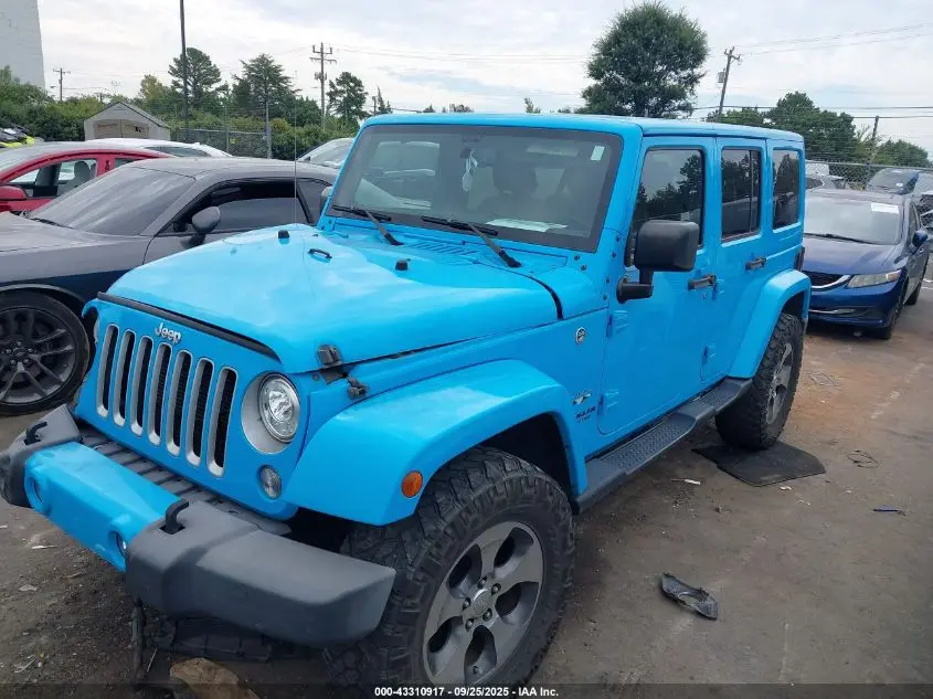 2017 JEEP WRANGLER UNLIMITED SAHARA 4X4