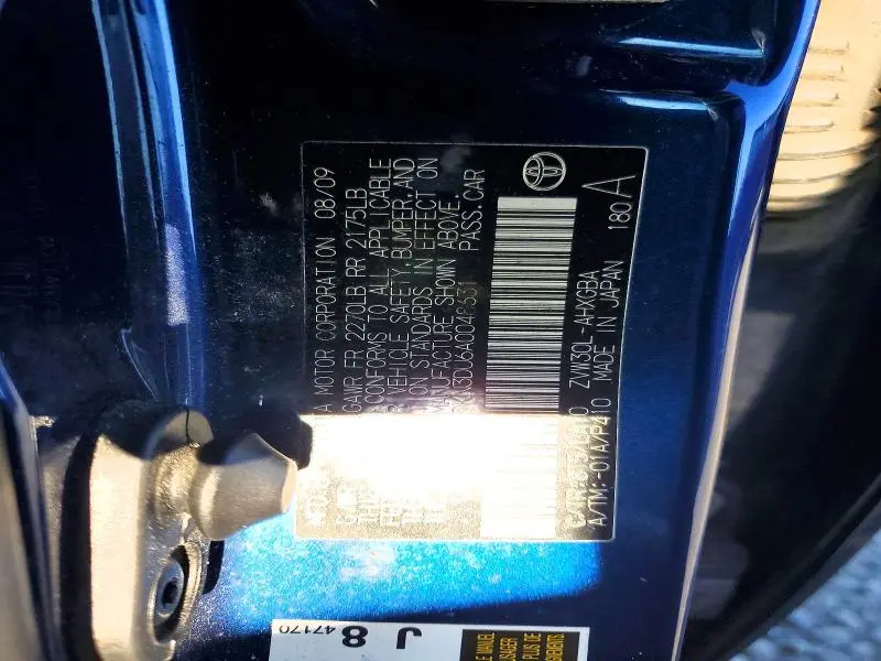 2010 TOYOTA PRIUS IV  