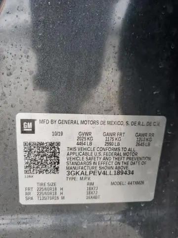 2020 GMC TERRAIN SLT  