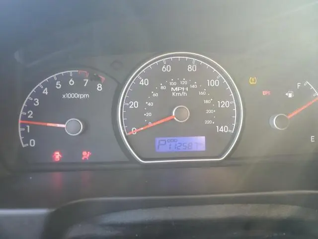 2010 HYUNDAI ELANTRA BLUE  