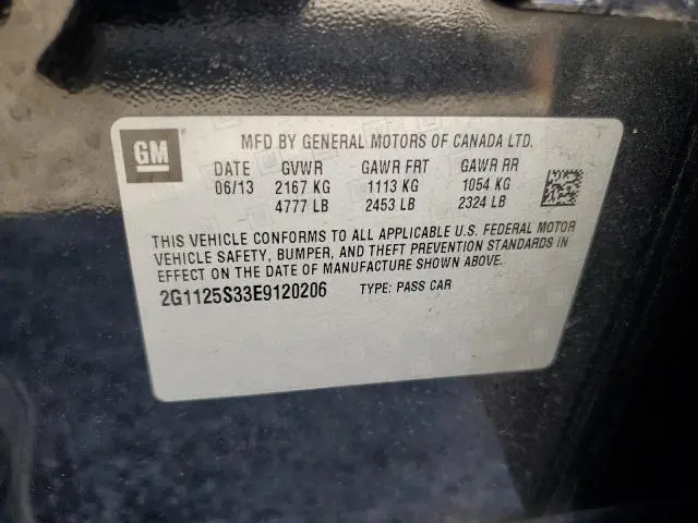 2014 CHEVROLET IMPALA LT