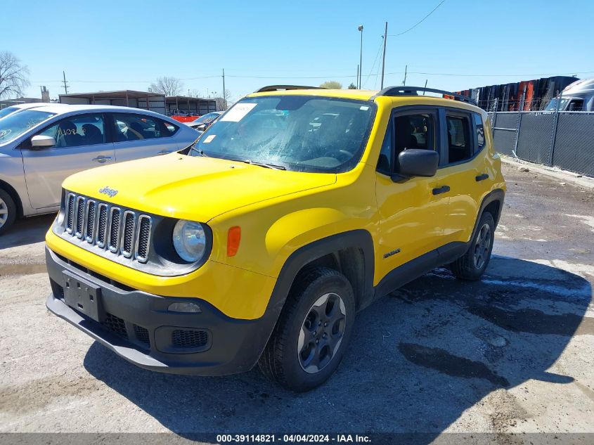 2017 JEEP RENEGADE SPORT 4X4