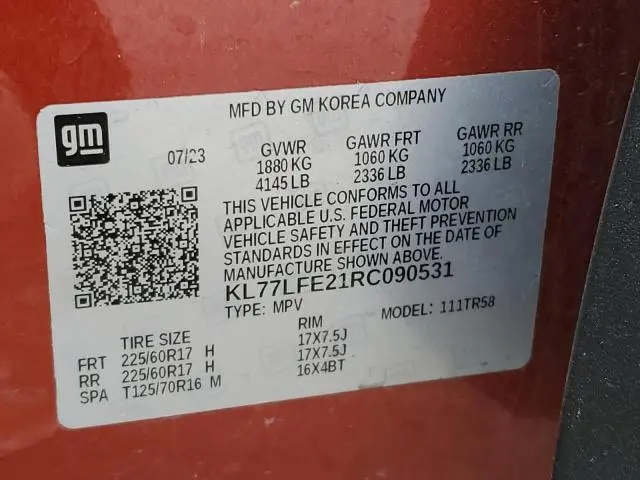 2024 CHEVROLET TRAX LS  