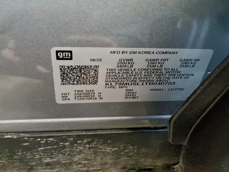 2026 CHEVROLET TRAILBLAZER RS  