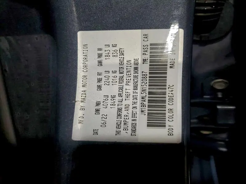 2022 MAZDA 3 PREMIUM  