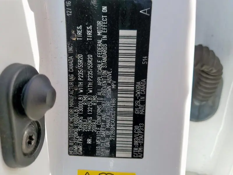 2017 LEXUS RX 450H BASE