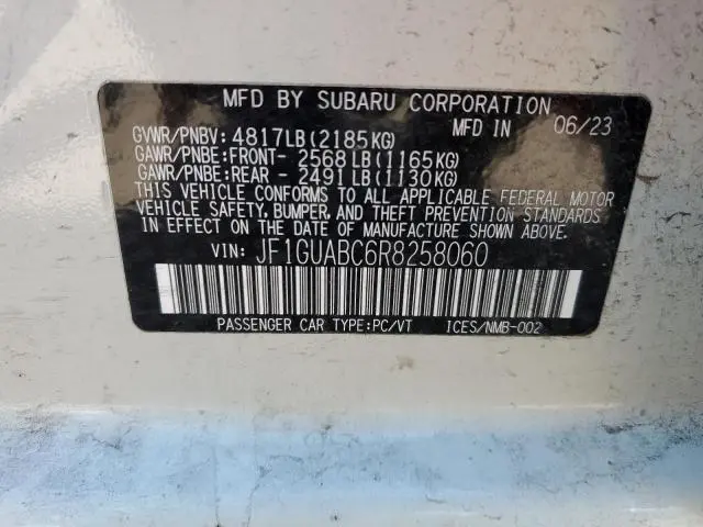 2024 SUBARU IMPREZA   