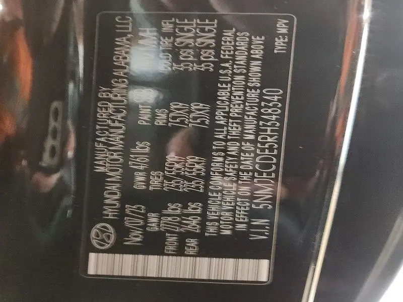 2024 HYUNDAI TUCSON LIMITED  