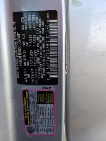 2017 HYUNDAI SANTA FE SPORT 