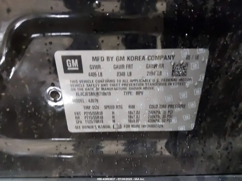 2018 BUICK ENCORE PREFERRED