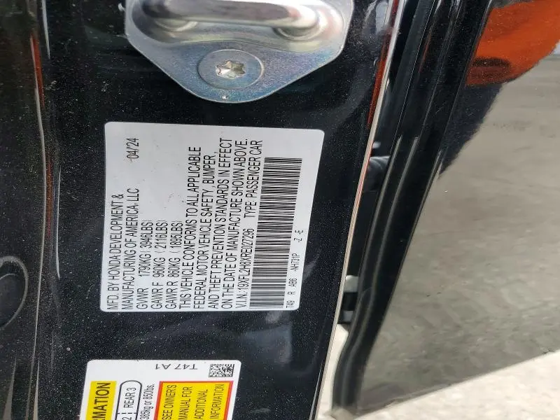 2024 HONDA CIVIC SPORT  