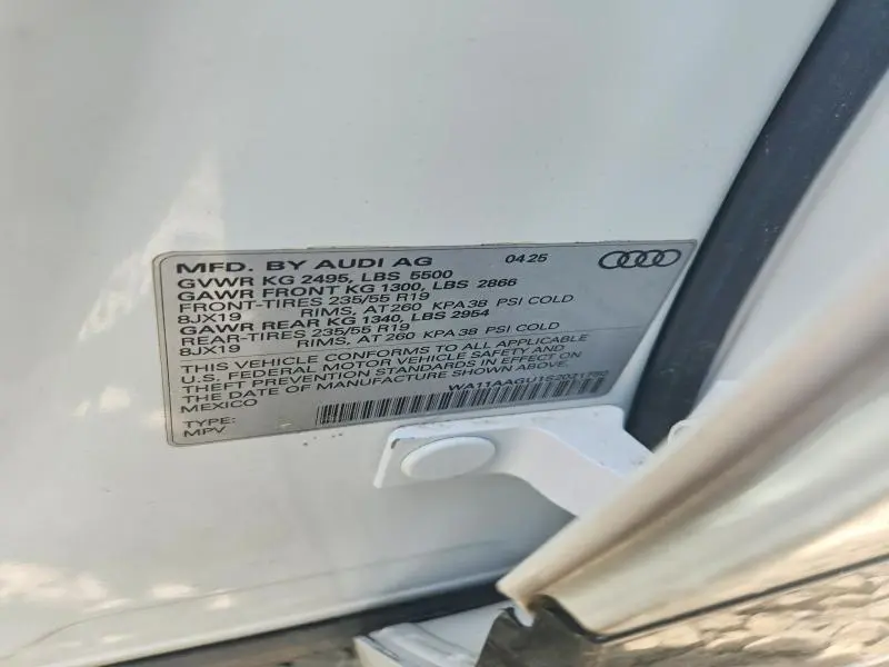 2025 AUDI Q5 PREMIUM  