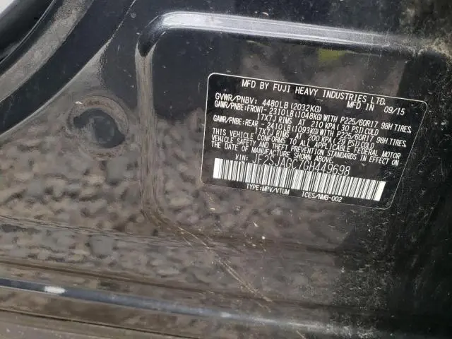 2016 SUBARU FORESTER 2.5I PREMIUM  