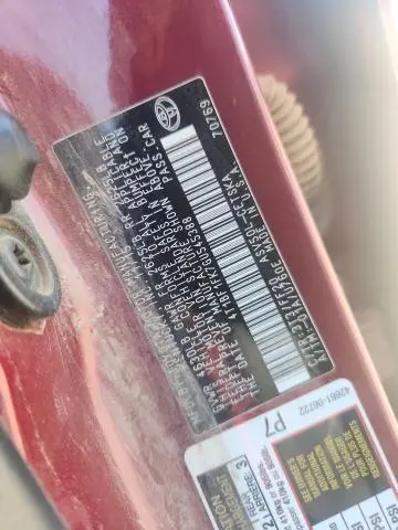 2016 TOYOTA CAMRY LE  