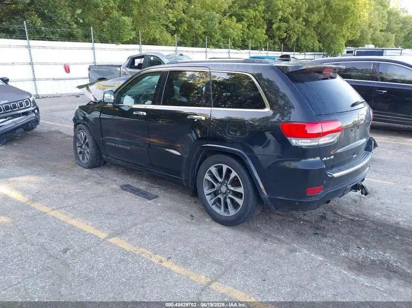 2018 JEEP GRAND CHEROKEE OVERLAND 4X4