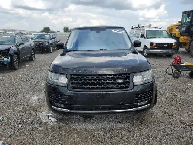 2016 LAND ROVER RANGE ROVER SUPERCHARGED  