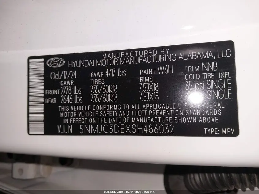 2025 HYUNDAI TUCSON SEL CONVENIENCE