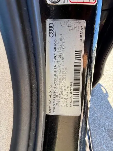 2018 AUDI A6 PREMIUM  