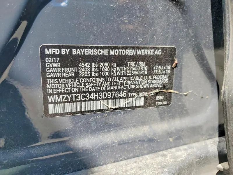 2017 MINI COOPER S COUNTRYMAN  