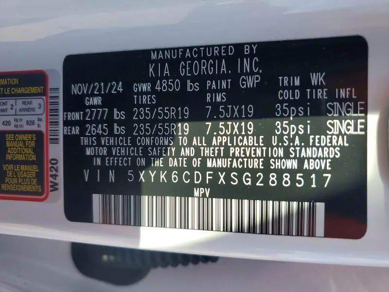 2025 KIA SPORTAGE X LINE  