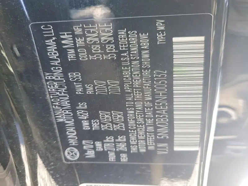 2022 HYUNDAI TUCSON SEL  